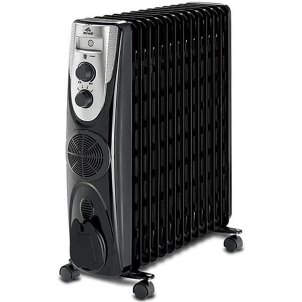 Evoli 13 blade electric heater with fan model EVOH-13MFW