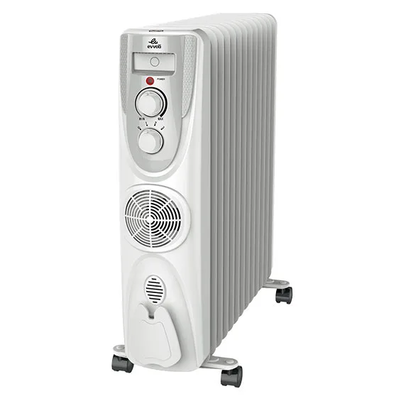 Evoli 13 blade electric heater with fan model EVOH-13MFW