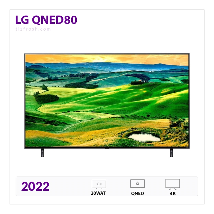 LG TV model QNED806