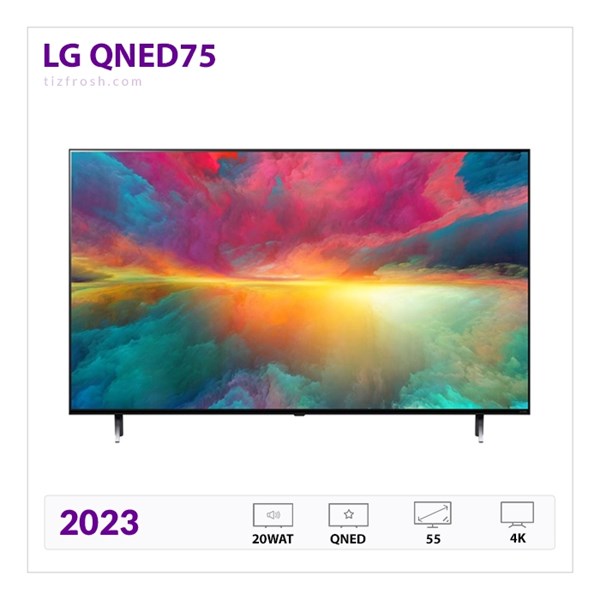 LG TV model 55QNED756